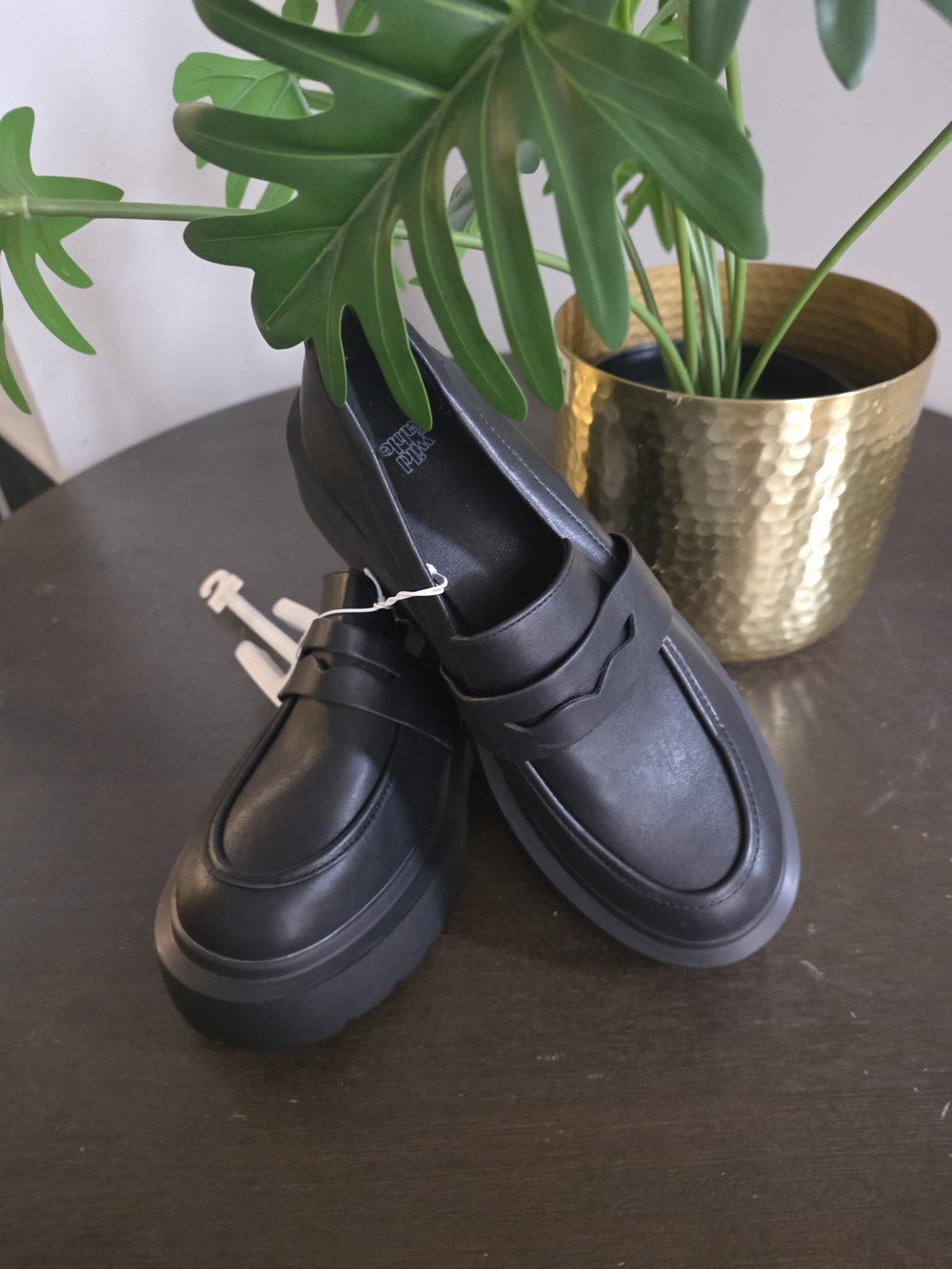 wild fable Black Platform Penny Loafers